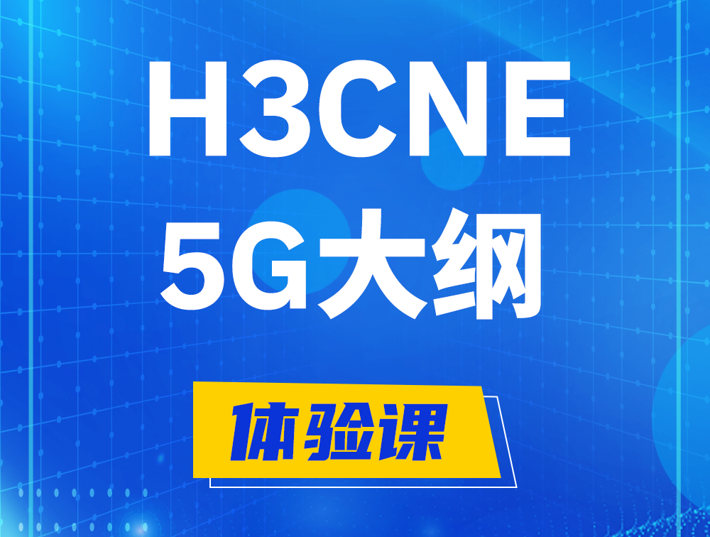 大悟H3CNE-5G认证培训课程大纲